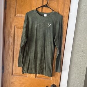 Gymshark Olive Long Sleeve Tee